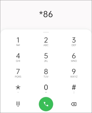 Recupera i messaggi di testo eliminati su Moto G Stylus contattando l'operatore di rete mobile