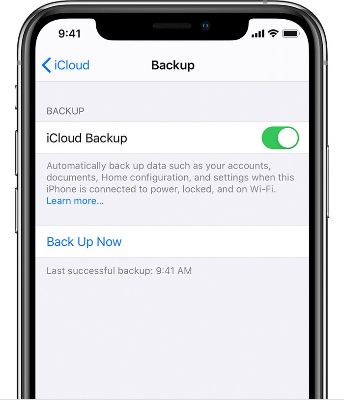 Come trasferire WhatsApp al nuovo iPhone tramite iCloud Backup