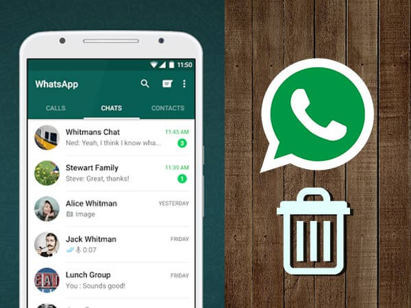 Aggiungi contatti Elimina Whatsapp