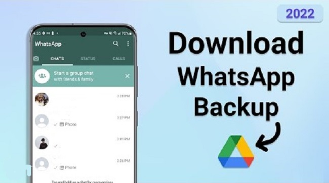 Come scaricare il backup di WhatsApp da Google Drive