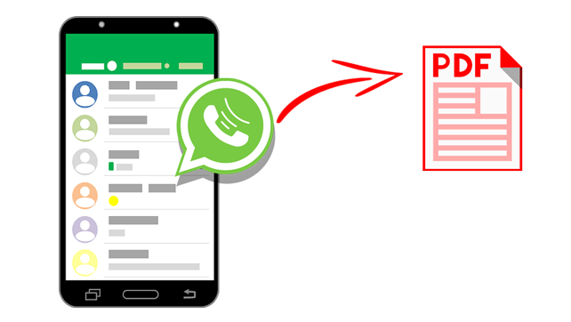 Come esportare la chat di WhatsApp in PDF