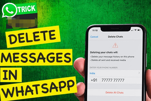 Elimina i dati di WhatsApp su iPhone